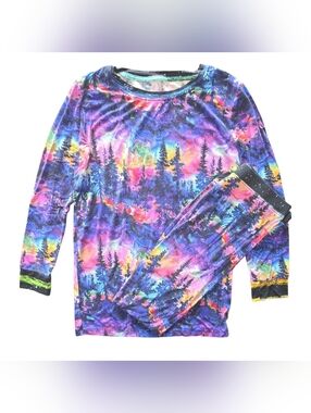 Little Loves & Co Enchanted Forest Bamboo PJs Unisex Size 9/10